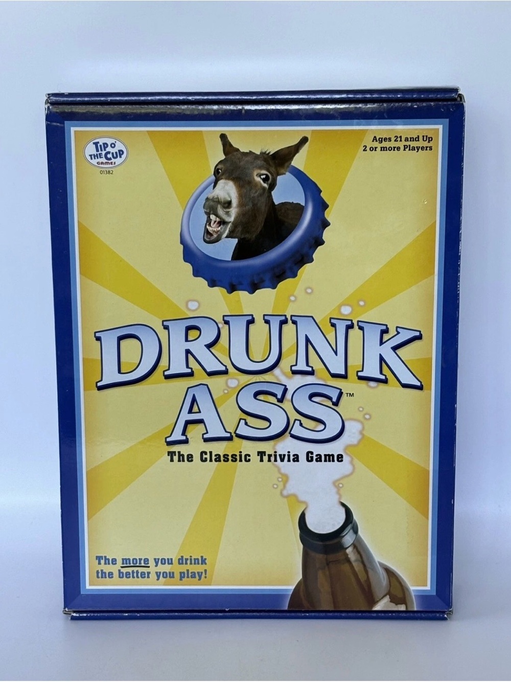 Drunk Ass Classic Trivia Game 1st Edition NEW Box Open, Tip O The Cup Games 2013